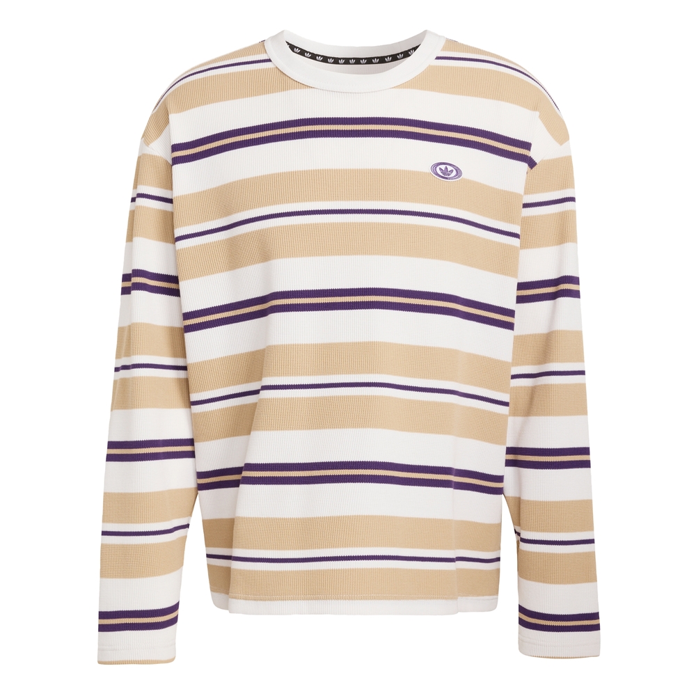[아디다스 공식] 90s 얼터너티브 스포츠 롱 슬리브 스트라이프 와플 티 KS6849 이미지 6