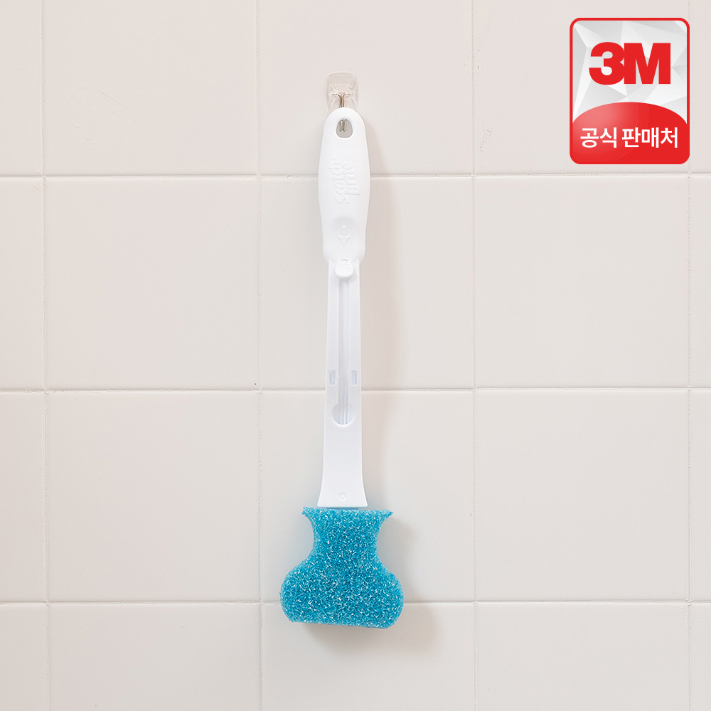 3M 스카치브라이트 변기클리너 크린스틱 리필 30+30개(핸들미포함) 일회용 변기청소스틱