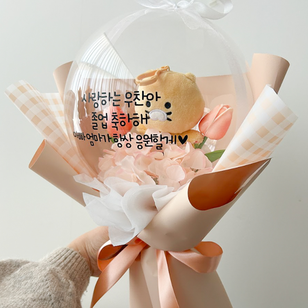 인형 졸업 꽃풍선 꽃다발 초등학교 학사모 테드 산리오 유치원 졸업식 입학 콩쿨 이미지 8