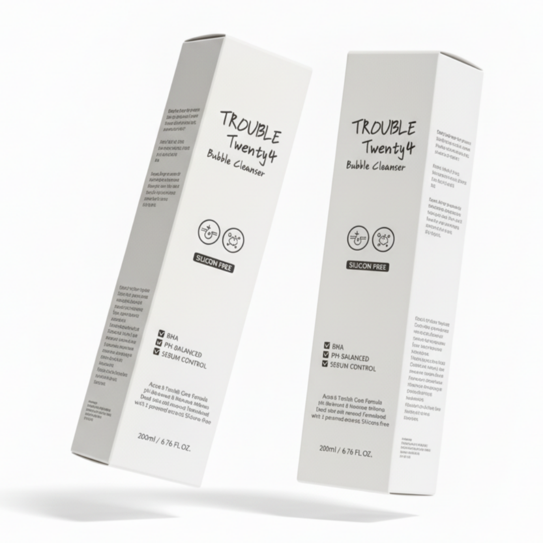 트러블 트웬티포 버블 클렌저 여드름성 완화 기능성 폼클렌징 200ml 트러블케어, 200ml, 2개 - 상품 이미지