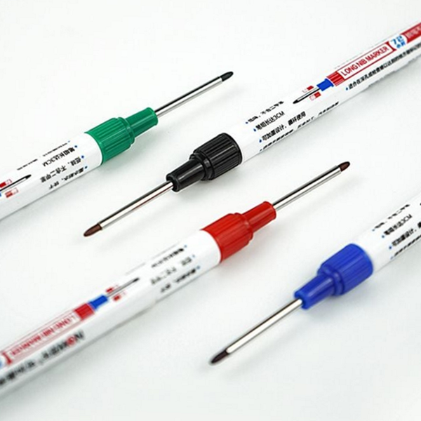 건축용 롱 터치 목공 펜 딥홀 롱노즈 마커 펜 32mm - 상품 이미지