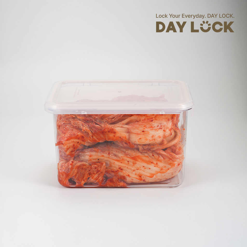 데이락 원터치 에코젠 밀폐용기 반찬통 소분용기 3.2L, 1개 - 상세 이미지 2