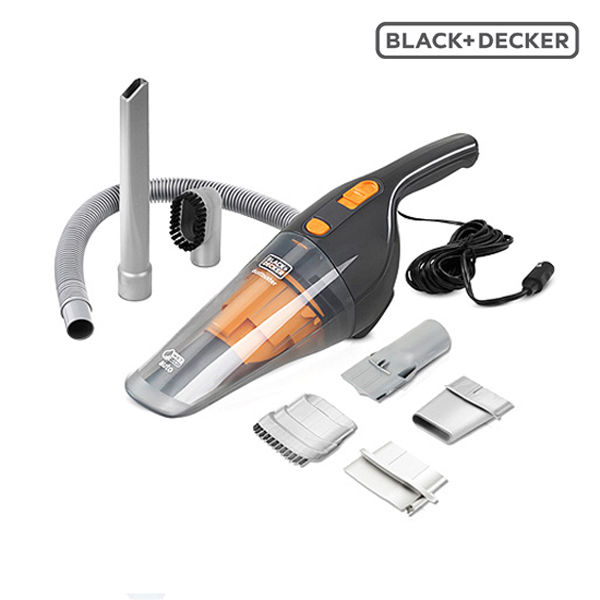 블랙앤데커 초강력 건습식 액체청소 자동차 차량용 소형 미니 청소기 WD1210AV