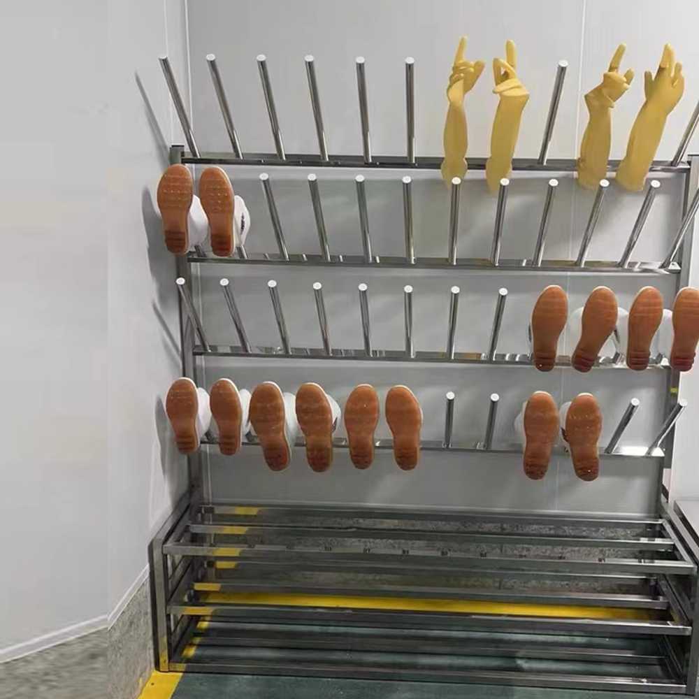 장화 거치대 고무장화 건조대 보관 스테인레스 시장 100cm / 201 / 16켤레 - 상세 이미지 3