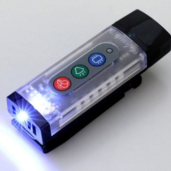 휴대용 전자 호루라기 클립형 led 호루라기 심판 비상 재난 방범 - 상품 이미지