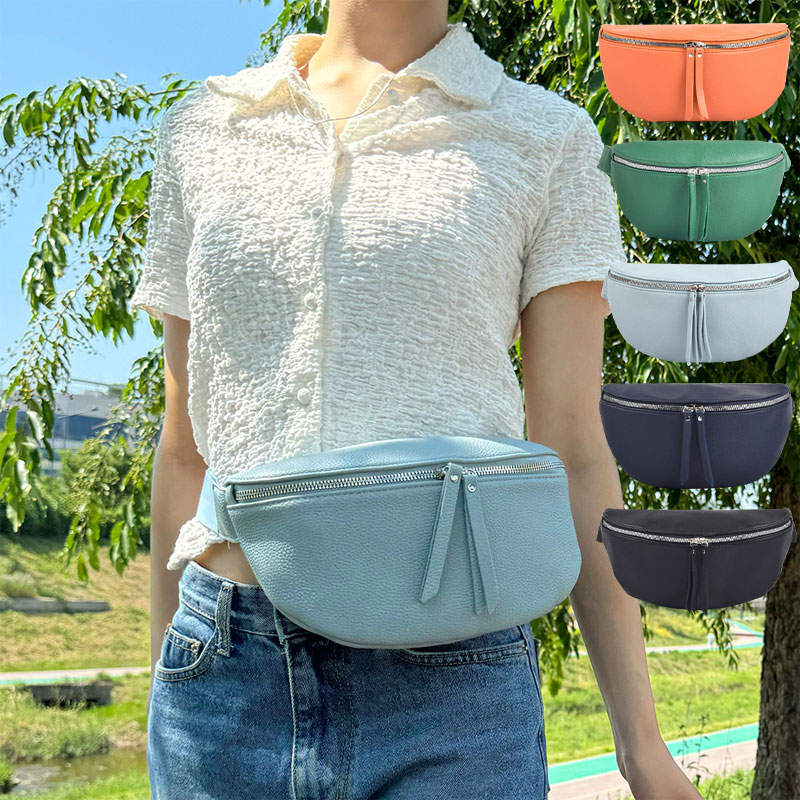 캐주얼힙색 패션힙색 온나핏 경량힙색 가방 힙색 소지품가방 데일리힙색 투웨이지퍼힙색 LDGB - 상품 이미지