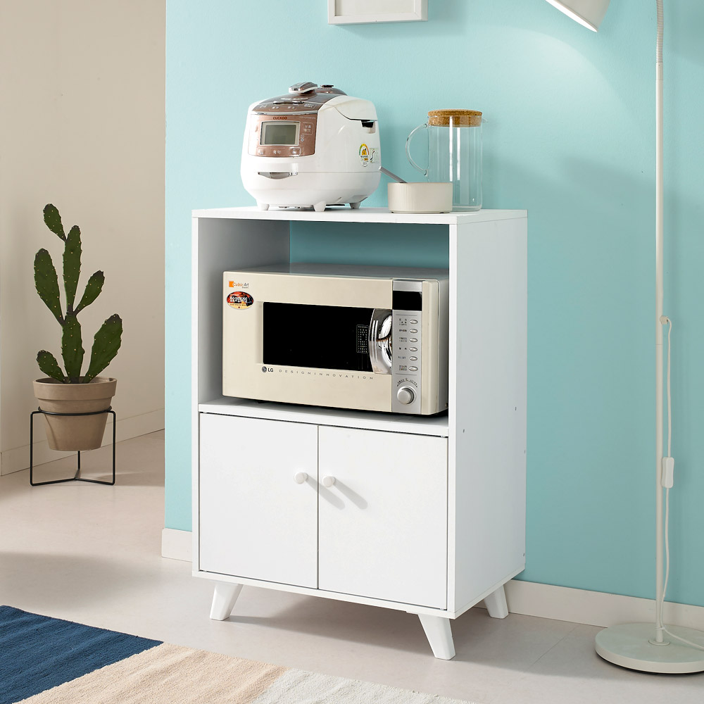 다용도 전자렌지 선반 렌지대 3단