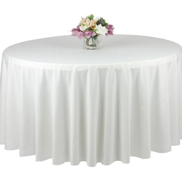 260cm 원형 식탁보 행사용 원형 테이블보 전시회 파티