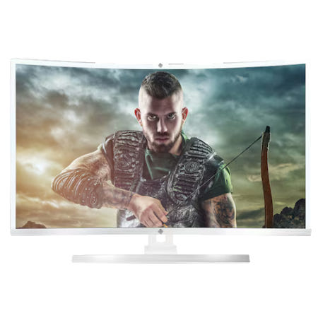 지원아이앤씨코리아 [중고]지원 G320-EIPSA Curved 165 강화유리 패널빛샘 B급 중고모니터