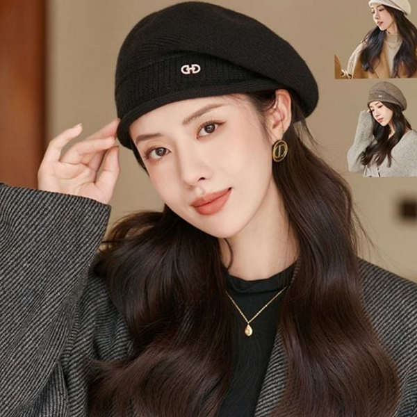 데일리 여성 베레모 패션 여자 베레모 가을 겨울 화가 - 상품 이미지