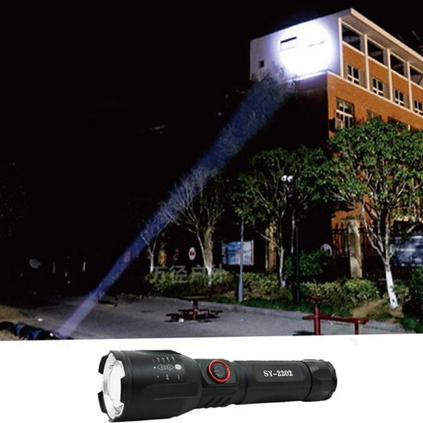 강력 led 손전등 방수 led 후레쉬 대용량 등산 낚시 휴대용