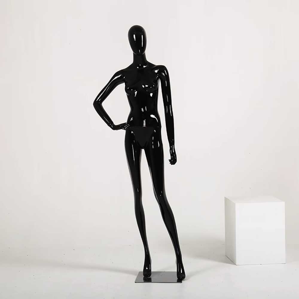블랙 마네킹 옷 전신 디스플레이 목걸이 모델 주얼리 aa-6-1 블랙 이미지 8