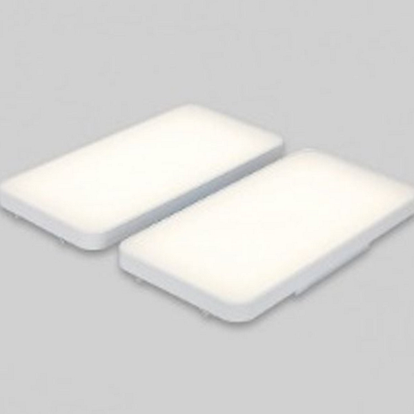 평판 led 거실 등 시스템 led 천장등 공부방 주백색 4등 - 상품 이미지