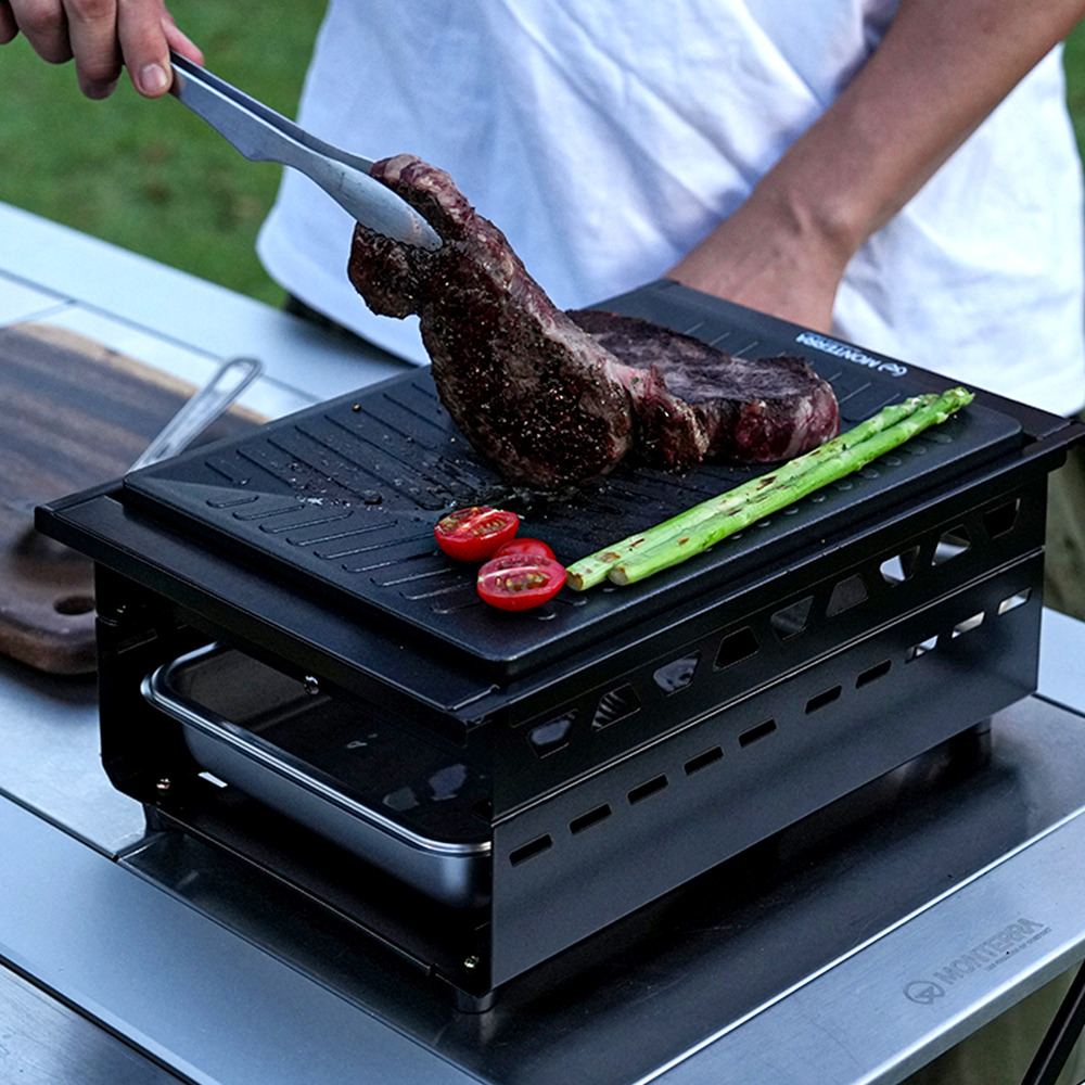 몬테라 애드온 멀티버너 IGT 테이블 원유닛 호환 캠핑 스토브 이미지 2