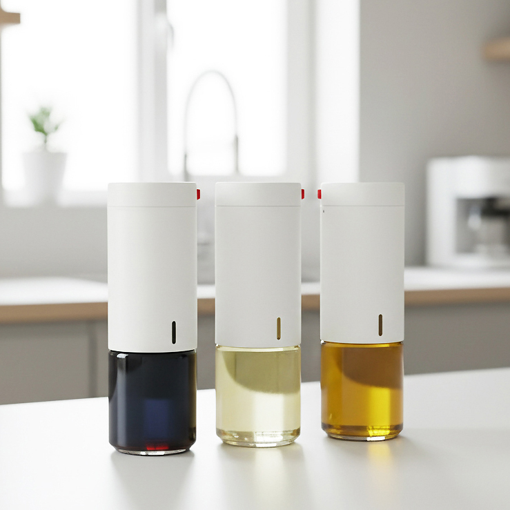 흐르지않는 오일병 기름 소스 간장 양념통 제품 이미지