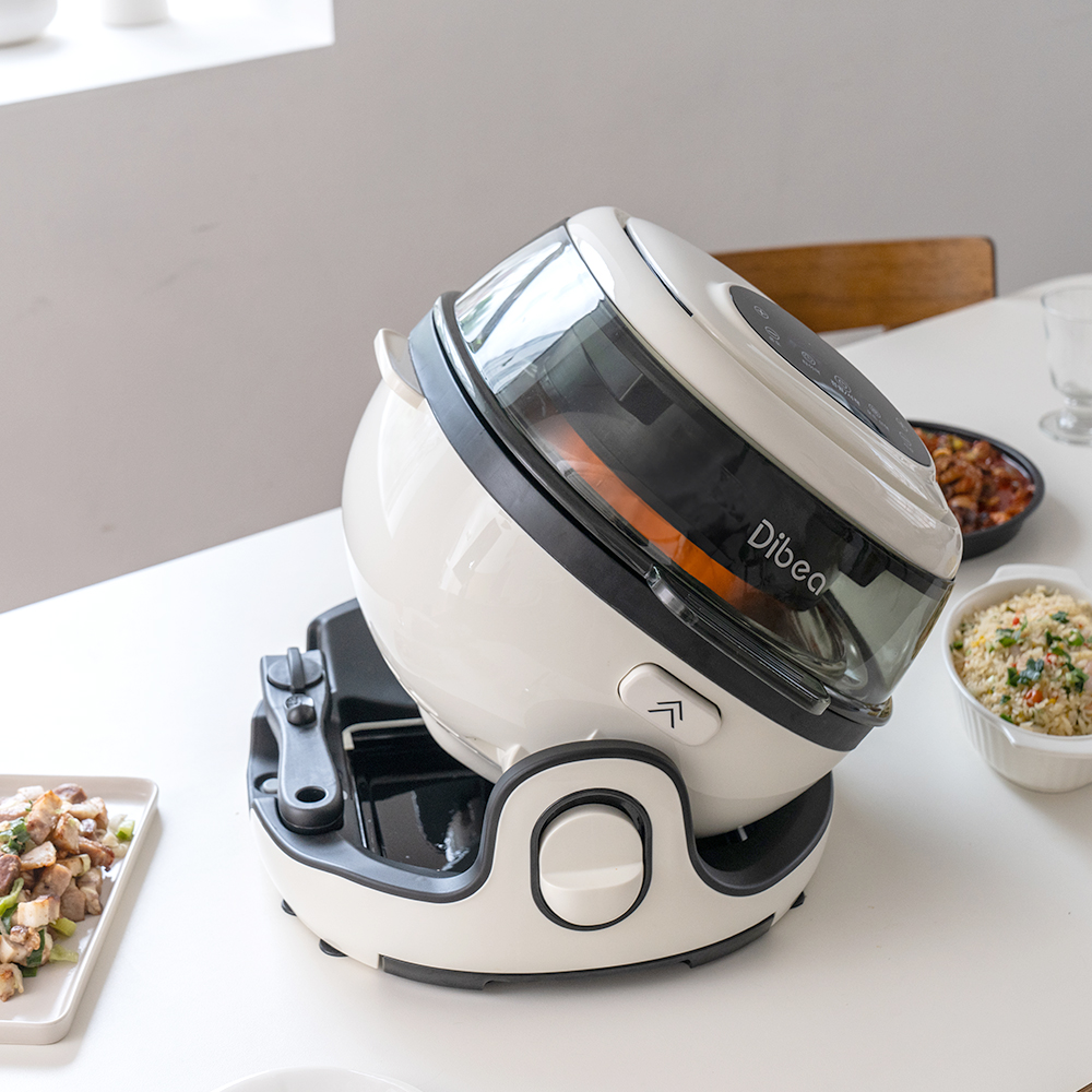 디베아 원터치 스마트 자동회전 에어프라이어 360