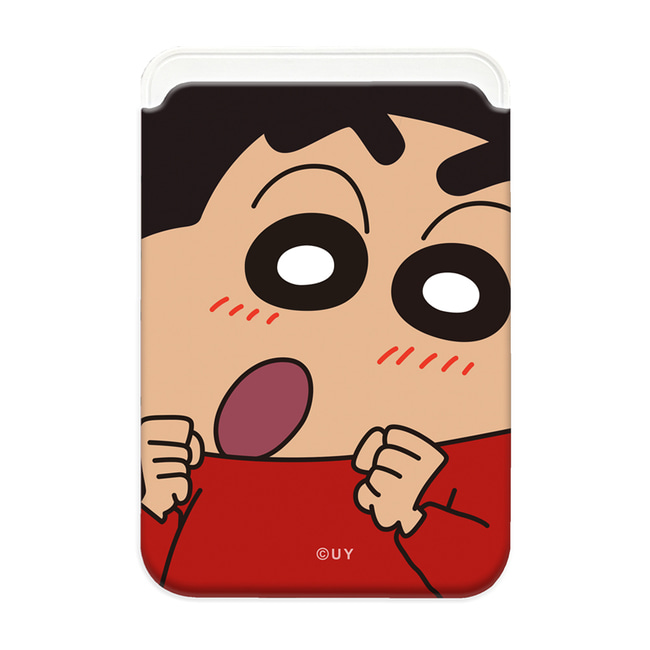 짱구는 못말려 맥세이프 카드지갑 짱구네 가족 시리즈 / 아이폰 갤럭시 - 상세 이미지 2