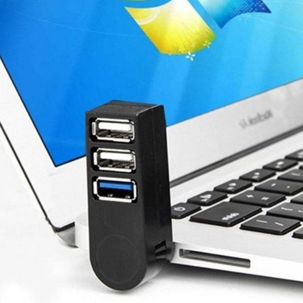 초고속 노트북 usb 허브 회전 usb 멀티 허브 멀티포트 확장 - 상품 이미지