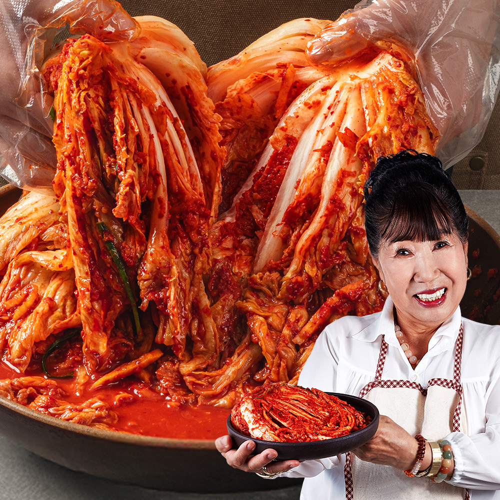 박막례 포기김치 9kg 국산 100% 배추 전라도 남도김치 김장 주문 - 상품 이미지