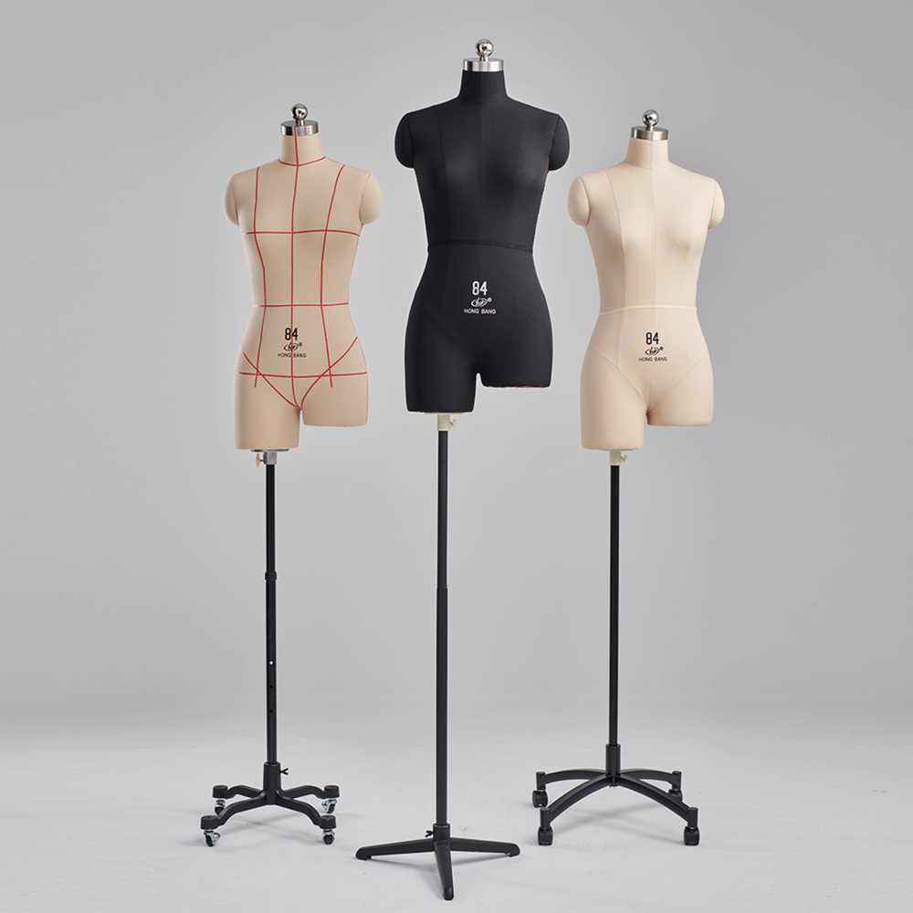 상반신 마네킹 바디 의상 여자 상체 옷가게 옷걸이 HB-13 흰색 80cm - 상세 이미지 3