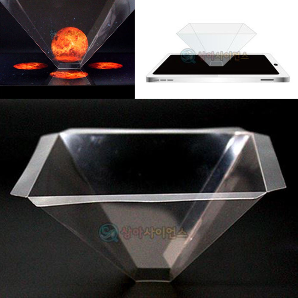 홀로그램 모니터 필름 5개입 태블릿 3D 홀로그래피 - 상품 이미지