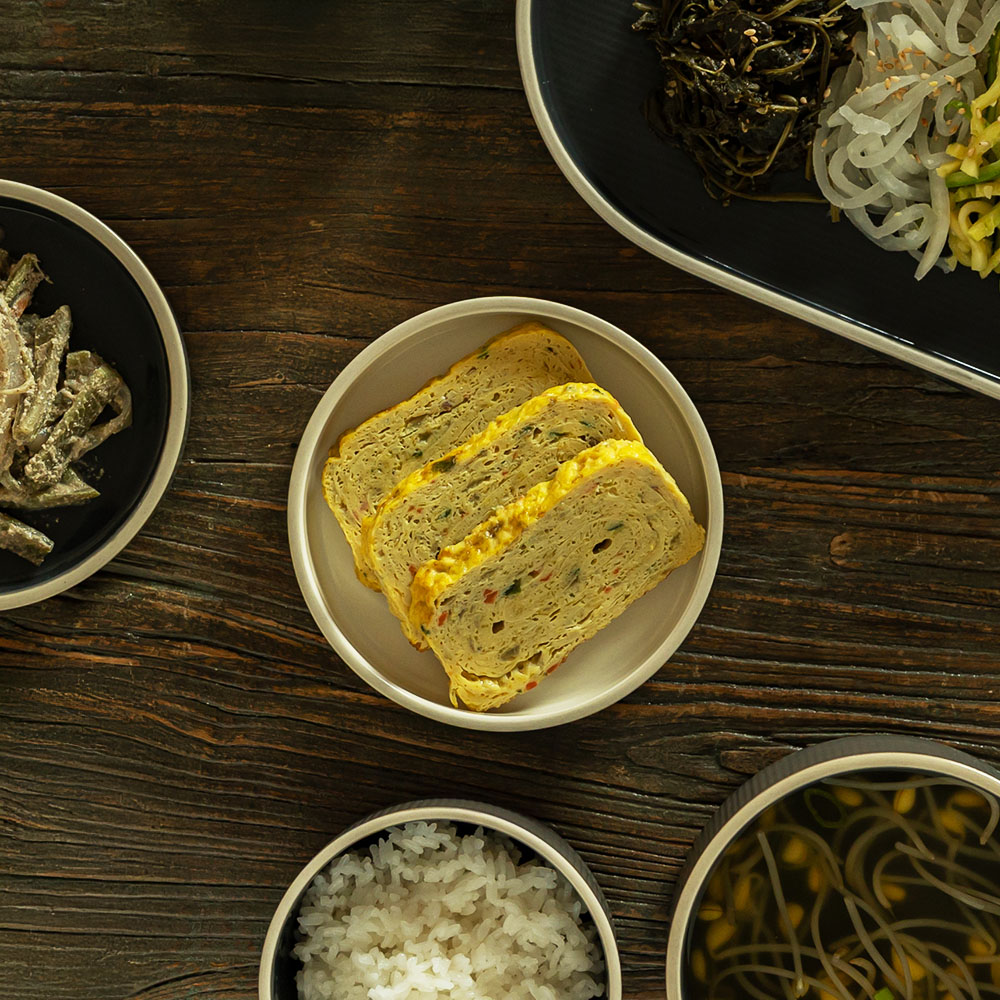 윤도자기 차곡 국산 13cm 찬기 중 반찬그릇 제품 이미지