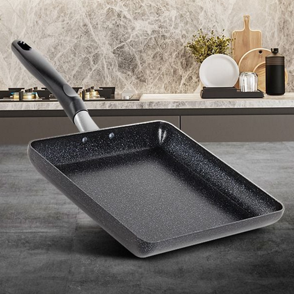 직사각 사각 계란 후라이팬 오믈렛 사각 에그 철제 무쇠 가정용 - 상품 이미지