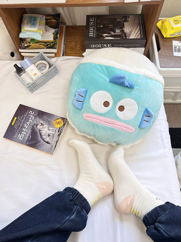 한교동 발워머 풋워머 발난로 플러시 손난로 베개 쿠션 겨울 발 커버 사무실 학교 거실 한교동 45x50cm - 상세 이미지 3