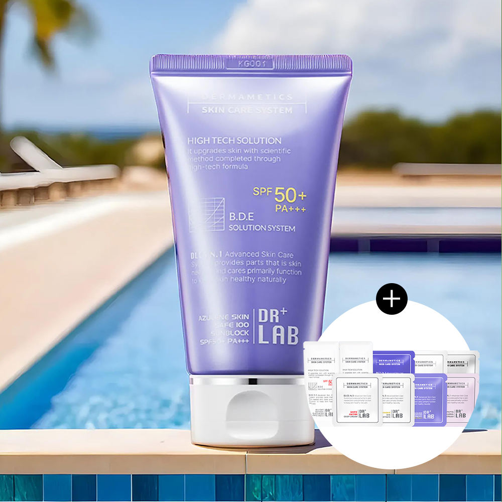 닥터랩 아줄렌 스킨 세이프 100 선블럭 (SPF50+) PA3 100ml 선크림 썬크림 - 상품 이미지