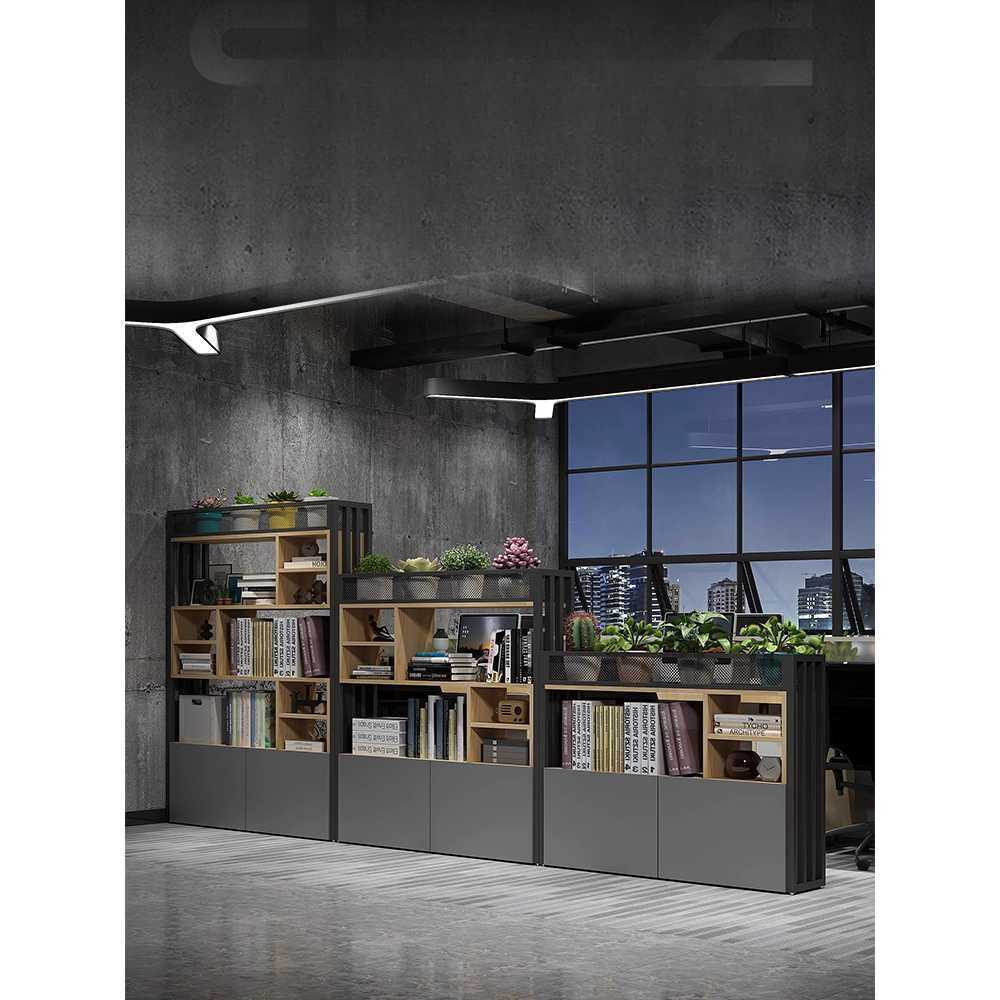 화분 파티션 사무실 공간 분리 인테리어 디바이더 80x30x92cm 2단 단면 - 상품 이미지