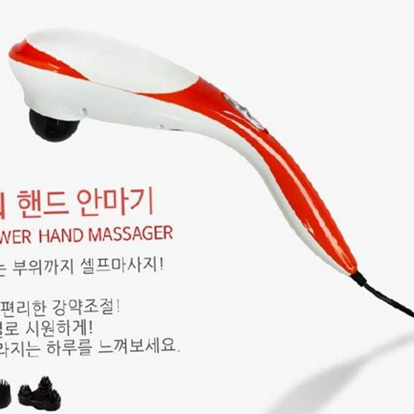 가정용 전기 마사지기 무선 핸디형 안마기 두드림 어깨 선물용 - 상품 이미지