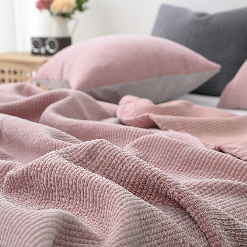 나라데코 모달 벨벳 면 피그먼트 목화솜 줄누비 패드 스프레드 SS