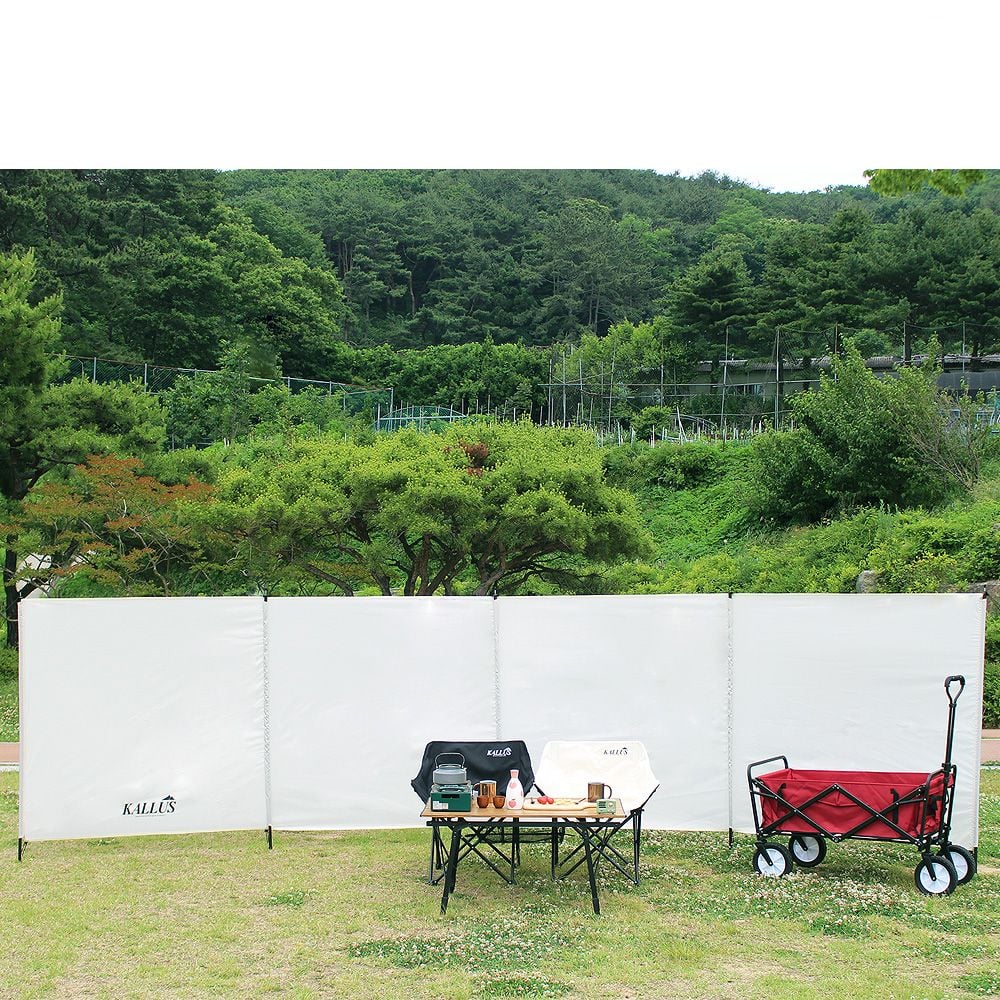 칼루스 5면 윈드스크린 바람막이 가림막 사생활보호 - 상품 이미지