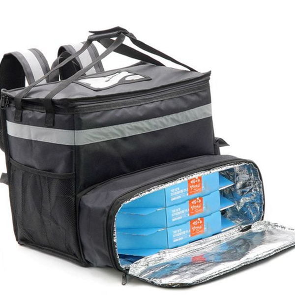 라이더 오토바이 배달 가방 대용량 확장형 배달 가방 옥스퍼드 피자