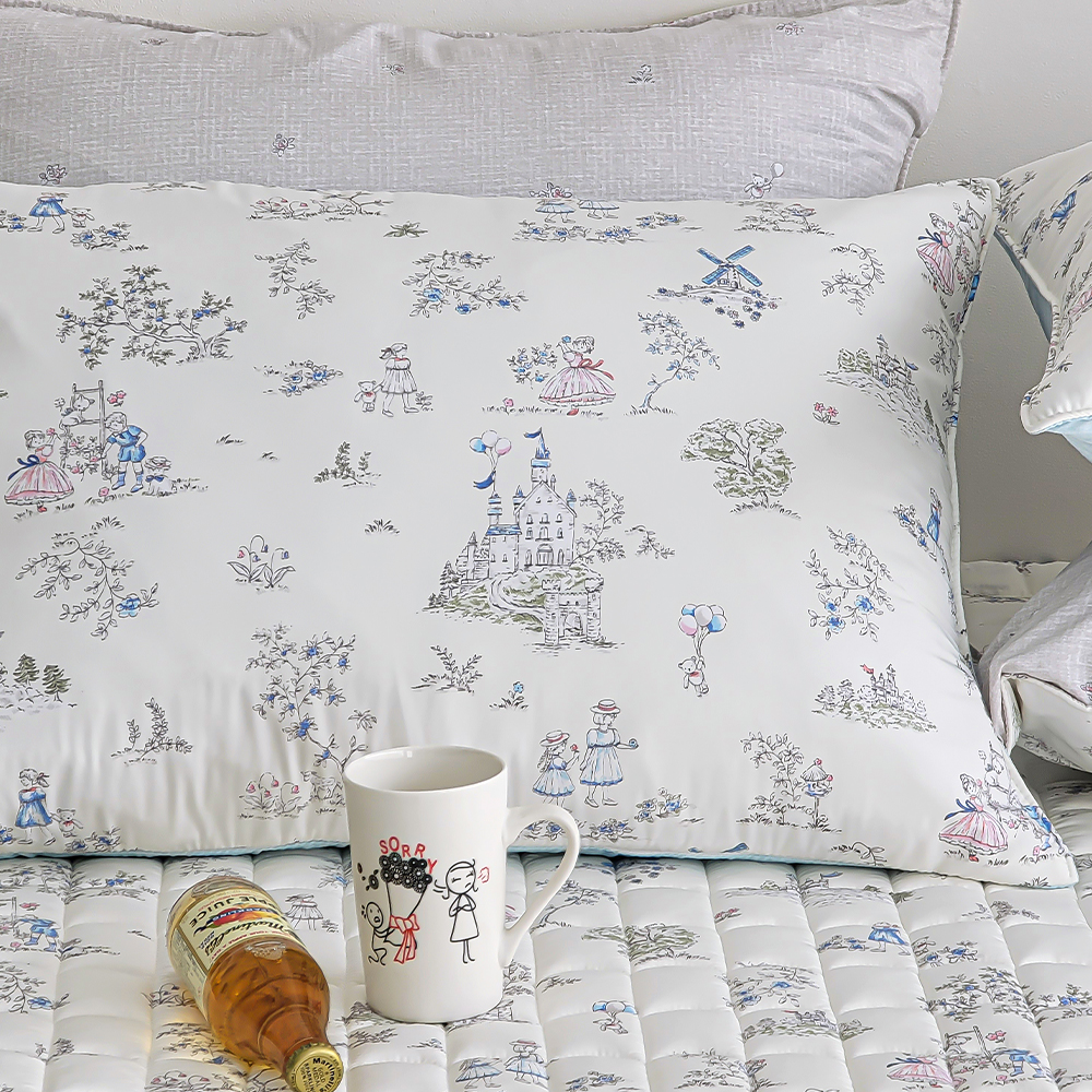 아르떼베딩 비엘라 고정밴드 부드러운 침대패드 매트리스 이불 깔개 모달 패드 Q