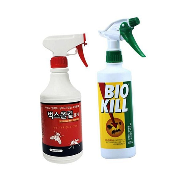 500ml 스프레이형 살충제 모기퇴치제 해충 살충제 바퀴벌레 방역용 가정용 - 상품 이미지