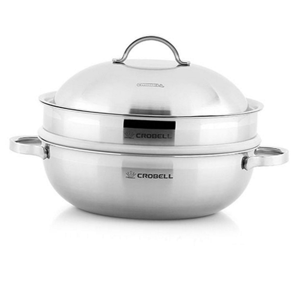 다용도 스텐 찜솥 파티웍 통 3중 찜솥 스테인리스 30cm 인덕션 - 상품 이미지