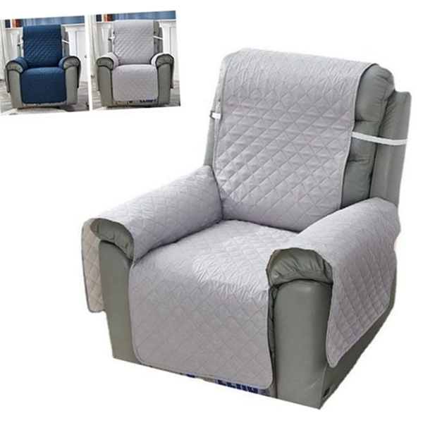 퀼팅 1인 소파 커버 리클라이너 1인용 소파 커버 미끄럼 방지