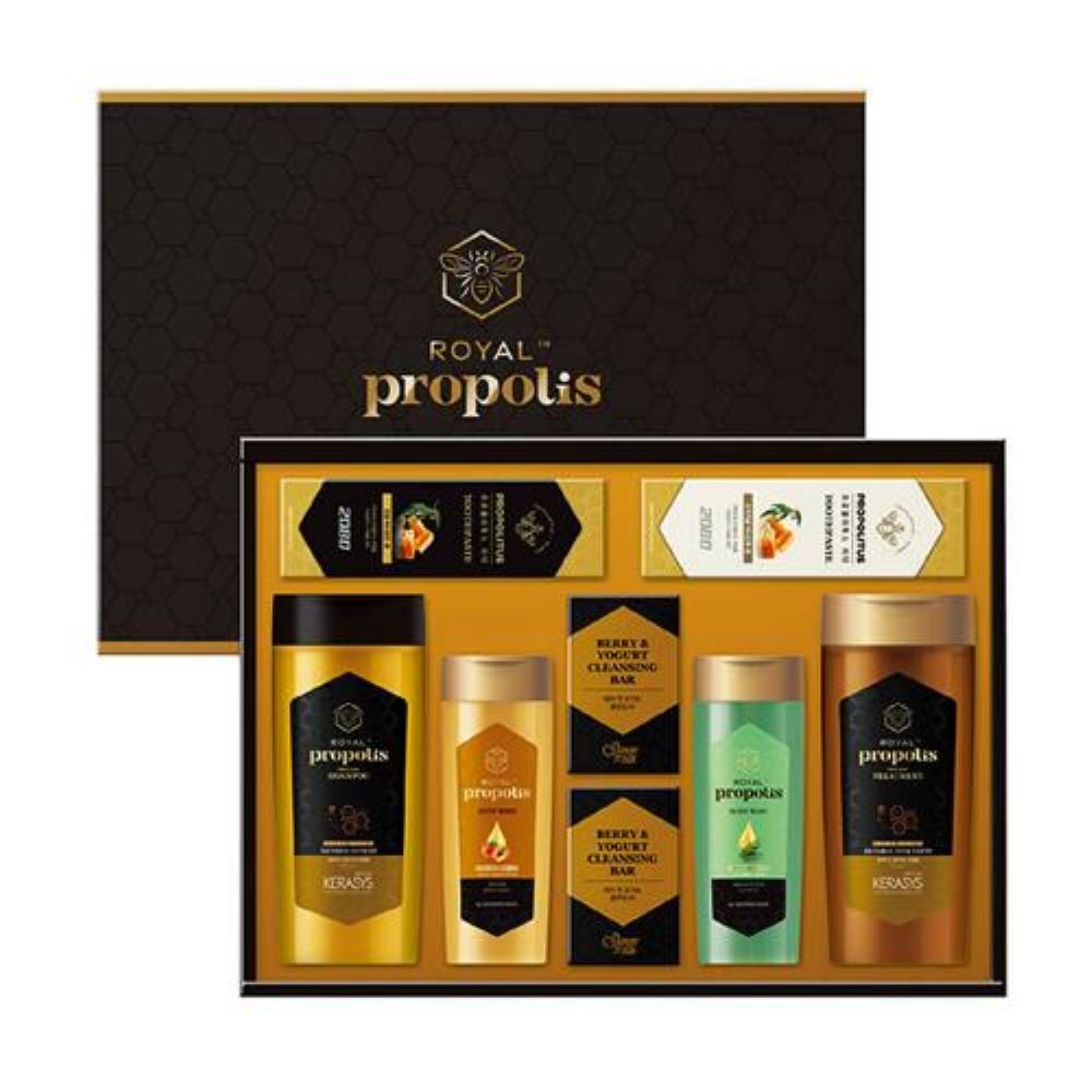애경 케라시스 프리미엄 로얄 프로폴리스 에디션 선물세트 설 추석 명절 생활용품 선물세트 - 상품 이미지