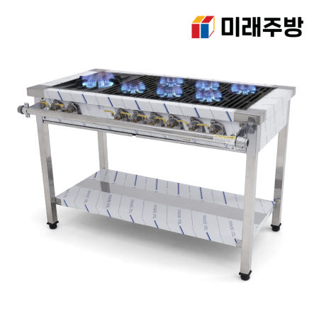 업소용 가스렌지 1200 좌 간택기 일반버너 LPG