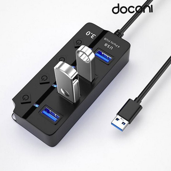 초고속 usb 3.0 허브 멀티 4 포트 usb 허브 데스크탑 - 상품 이미지