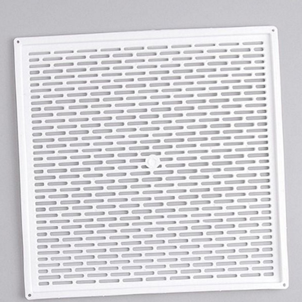 환기용 환기통풍 덮개 통풍구 정사각 그릴 320x320mm 백색 - 상품 이미지