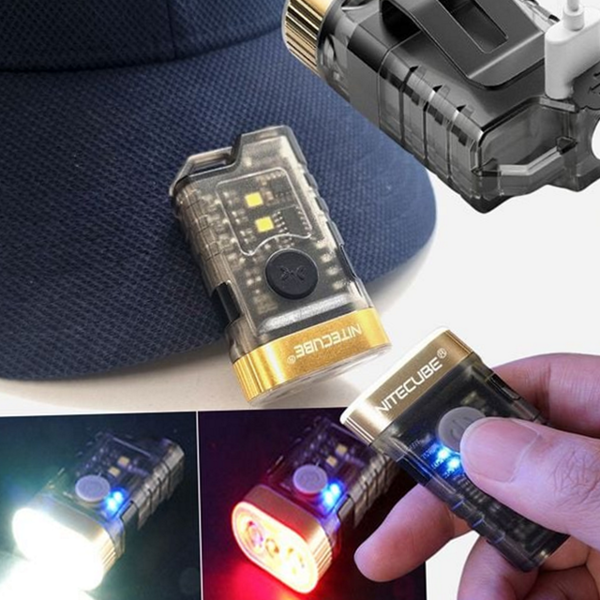 초경량 led 손전등 휴대용 usb 충전 랜턴 캠핑용 야외 활동 - 메인 이미지