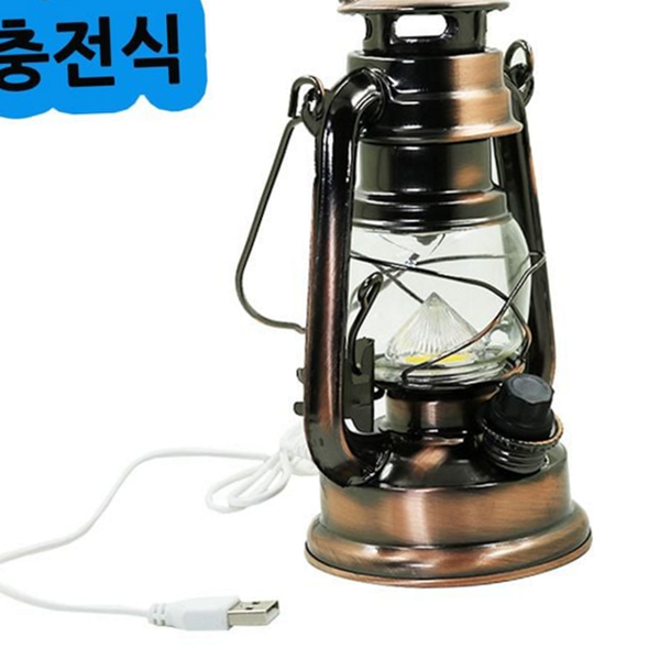 감성 캠핑 랜턴 복고풍 레트로 랜턴 인테리어 무드등 여행 야외 - 상품 이미지