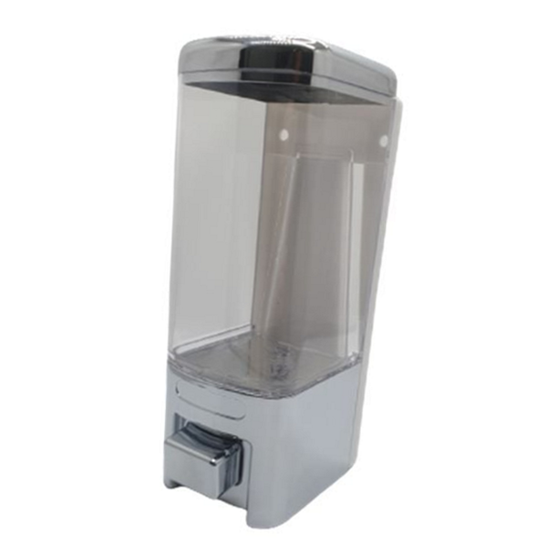 버튼식 욕실 디스펜서 500ml 벽걸이 디스펜서 물비누통 세제통 화장실 - 메인 이미지