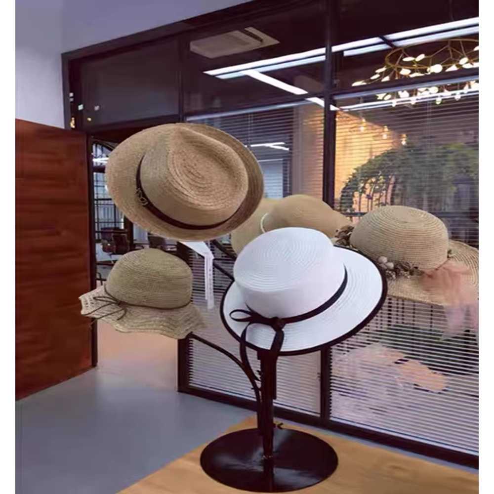 모자 진열대 스탠드 원형 랙 가발 홀더 수납 캡모자 탁상형 6개 이미지 6