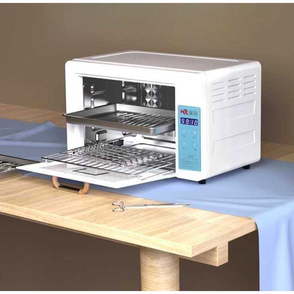 UV 멸균기 미용도구 살균 소독 살롱 위생 케어 장치 48L UV+열풍 건조 - 상세 이미지 2