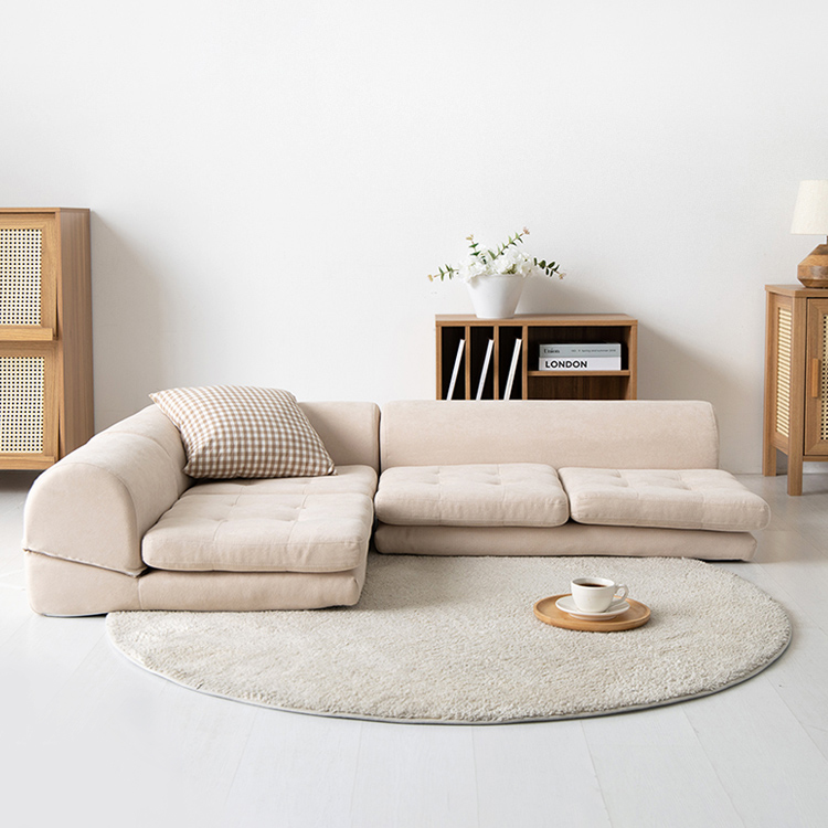 앰보 멀티 좌식소파 4인 1767 베이지 1897.1248