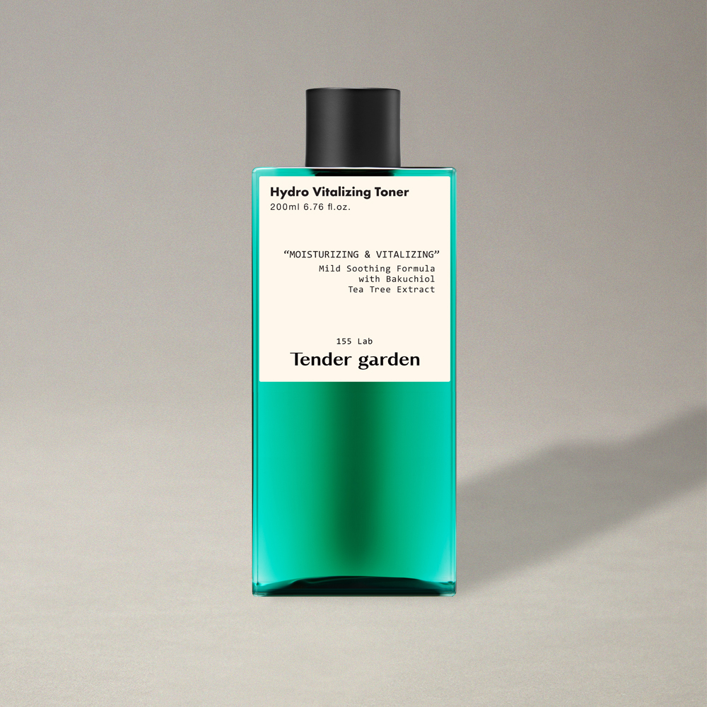 텐더가든 하이드로 바이탈라이징 토너200ml 진정케어 티트리 바쿠치올 수분토너 닥토 - 메인 이미지