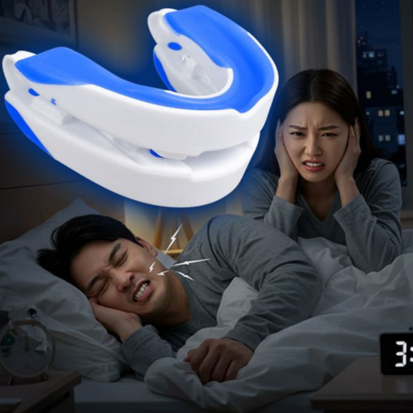 편안한 수면 마우스피스 구강 치아 갈이 방지 휴대용 이빨 보호 - 상품 이미지